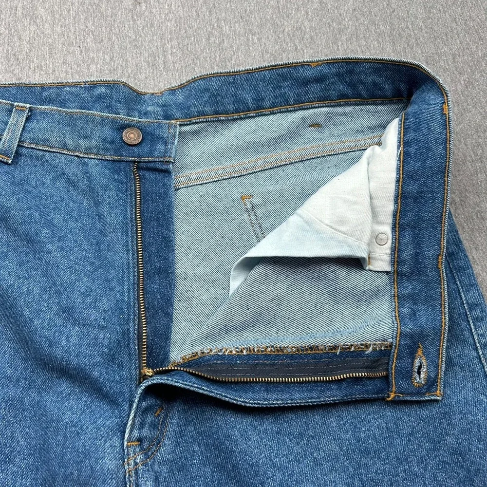Levi's Silver Medal Relaxed Fit Stretch Jeans Mens 40x30 80s Medium Wash USA NEW